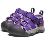 KEEN Newport H2 Closed Toe Water Sandals, Tillandsia Purple/English Lavender, 1 US Unisex Big Kid