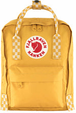 Fjällräven Kånken Mini, Ochre-Chess Pattern, 29 x 20 x 13 cm, 7 L