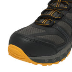 DEWALT Boron Men's Lightweight, Aluminum Toe, Safety Work Shoes, Black/Yellow, 9