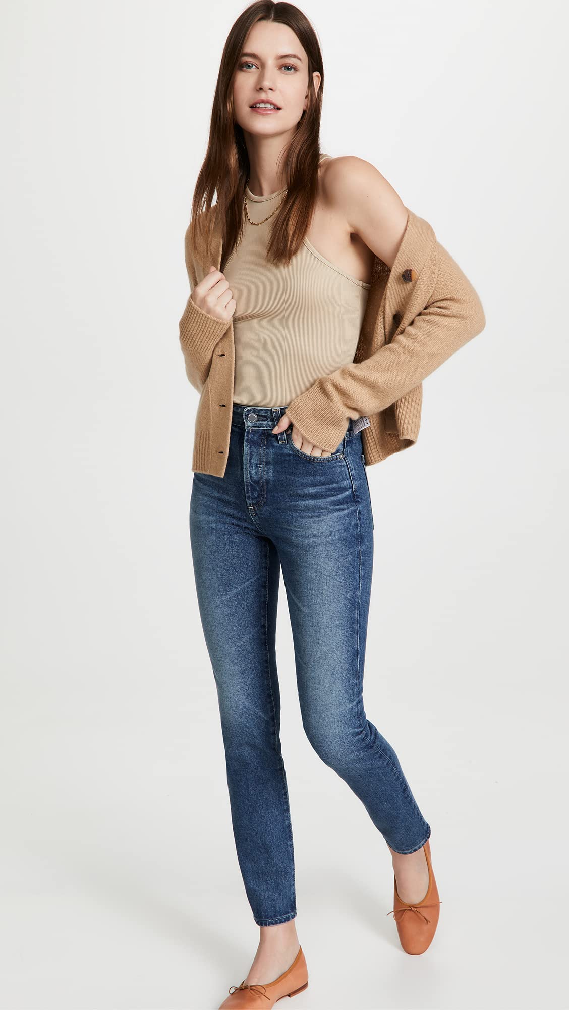 AG Adriano Goldschmied Women's Alexxis Slim Jeans, 10 Years Ellwood, 30