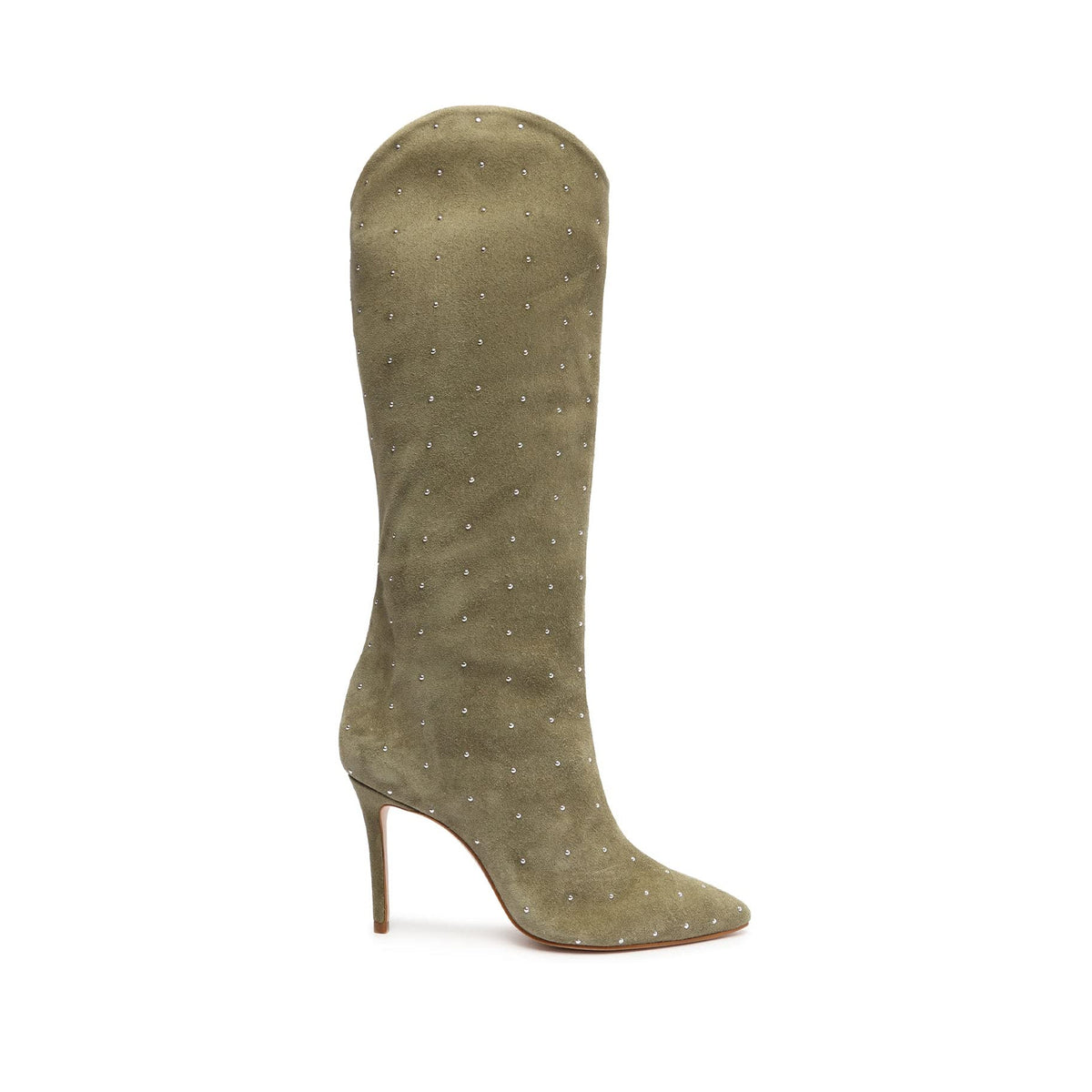 SCHUTZ Maryana Studs Aspen Green 7 M