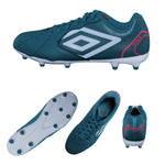 Umbro Men's Tocco II League FG Soccer Cleat, Blue/Gray, 10.5