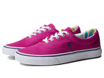 POLO RALPH LAUREN Keaton-Pony Sneaker Vivid Pink/Light Navy 13 D (M)