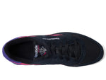 Reebok Classic Leather Black/Proud Pink/Bold Purple 8.5 B (M)