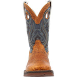 Durango Rustic Tan Navy Western Boot Size 7.5(M)