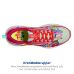 Brooks Women’s Trace 3 Neutral Running Shoe - Pink/Blue/Yellow - 6 Medium