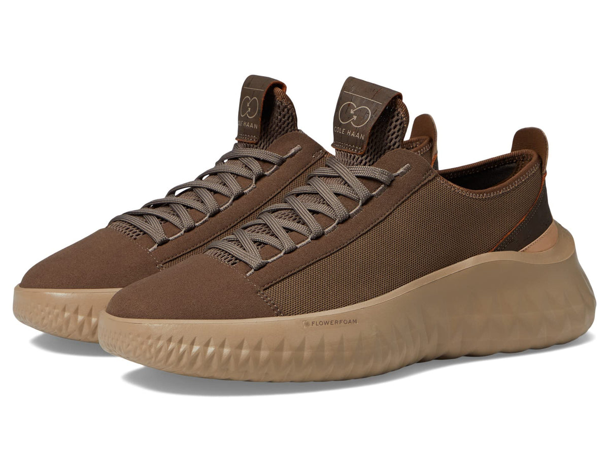 Cole Haan Generation Zerogrand II - Shoes for Men - Lace-up Closure - Man-Made Lining - Man-Made Outsole Truffle/Dune/Vachetta 10 W - Wide