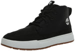 Timberland Men's Maple Grove Mid Lace Up Sneaker, Black Nubuck, 11.5 Wide