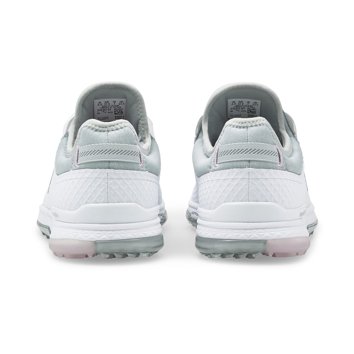 PUMA GOLF Women's Proadapt Alphacat Golf Shoe 12 Puma White-puma Silver-pink Lady
