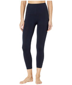 SPANX Seamless Cropped Leggings for Women Tummy Control Port Navy XL - Regular 20