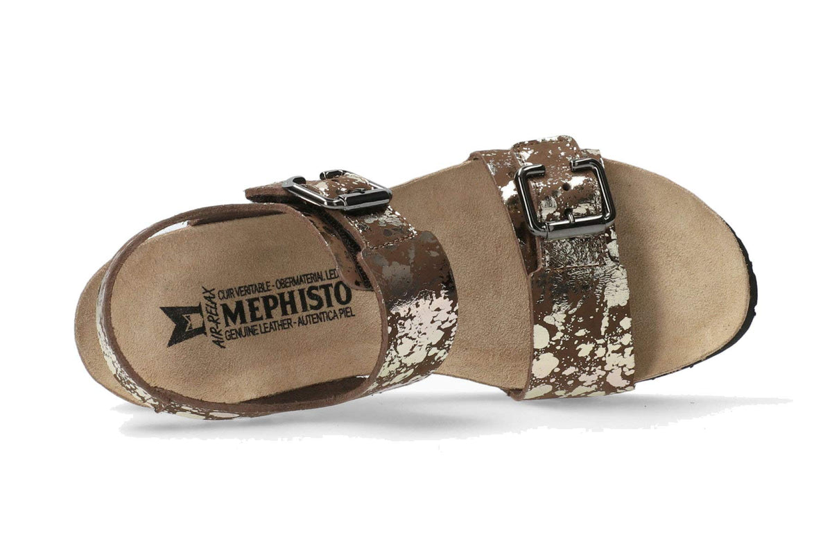 Mephisto Lissandra Dark Brown Paint EU 42 (US Women's 12) B (M)