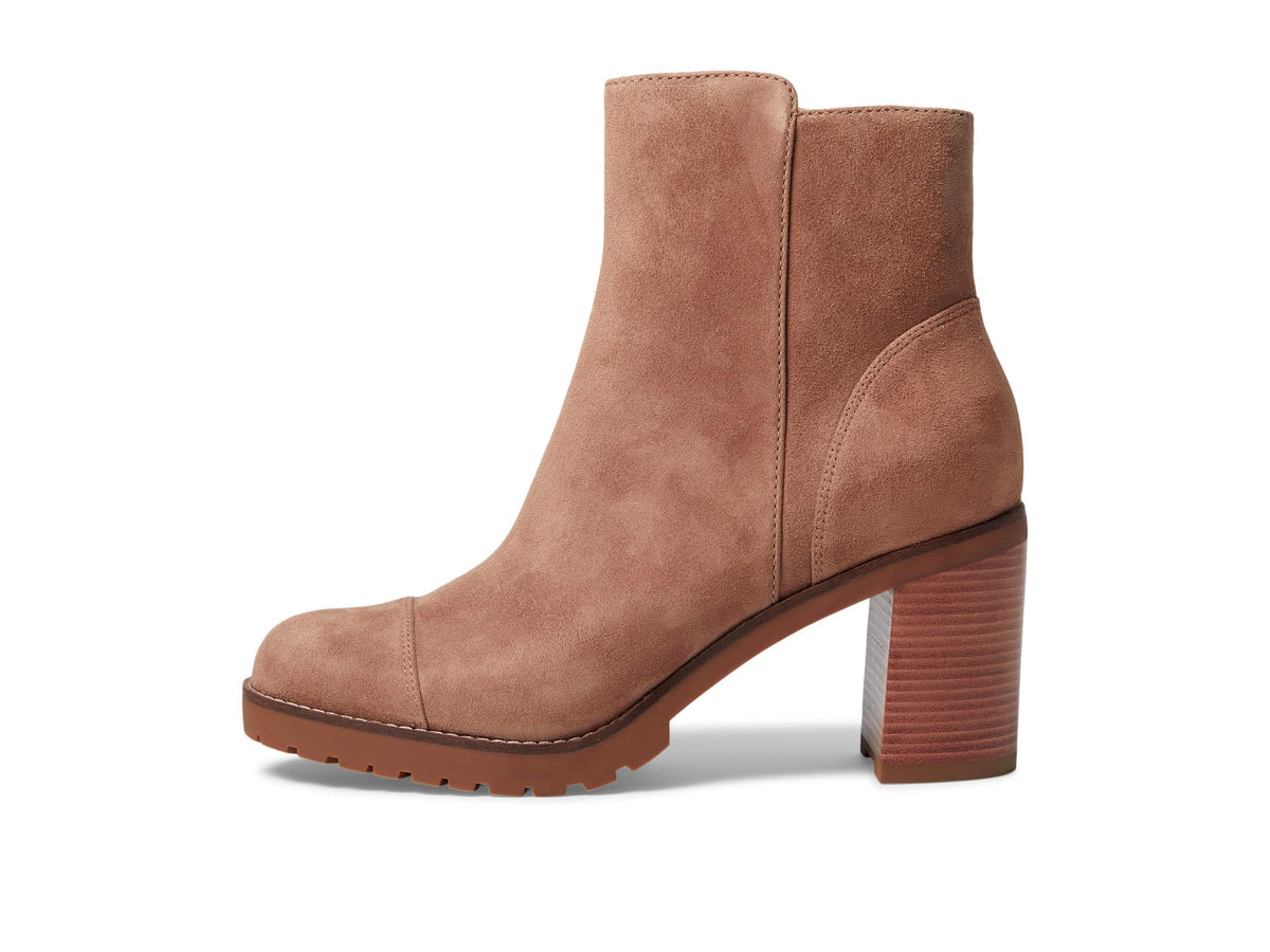 Cole Haan Foster Inside Zip Bootie 80 mm Light Whiskey Suede 11 B (M)