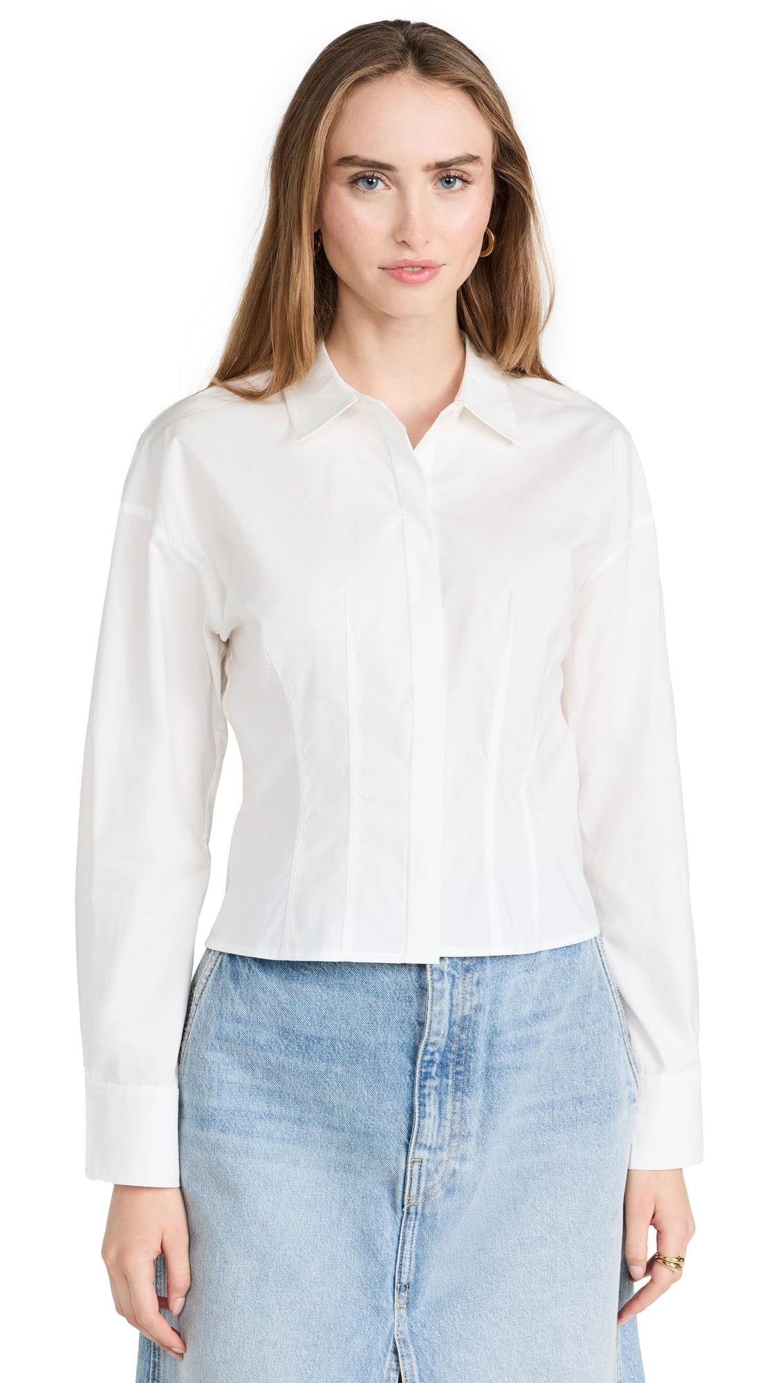 Rails Women's Anabelle Shirt, White, S