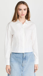 Rails Women's Anabelle Shirt, White, S