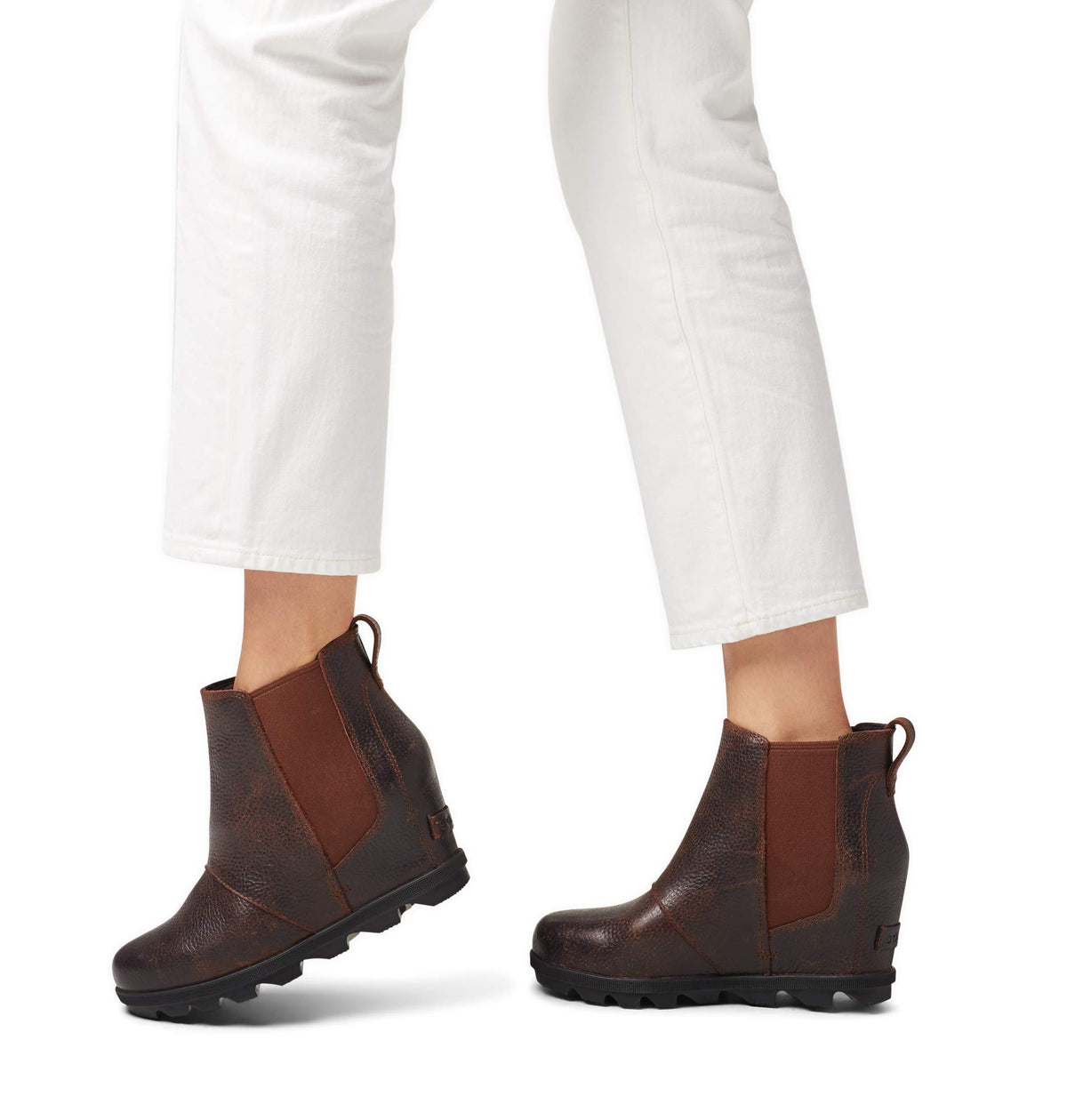 Sorel - Women's Joan Of Arctic Wedge II Chelsea Boots (8.5, Imp-burro)