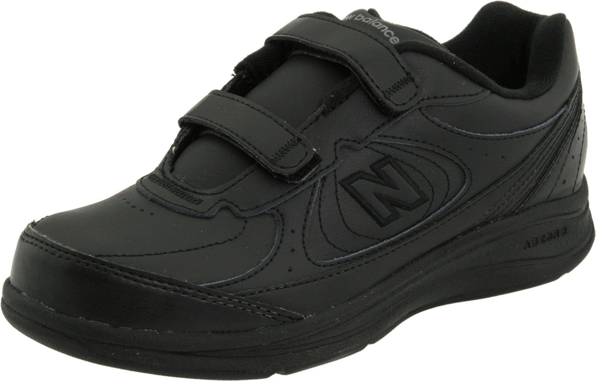 New Balance Women's 577 V1 Hook and Loop Walking Shoe 9 Wide Black