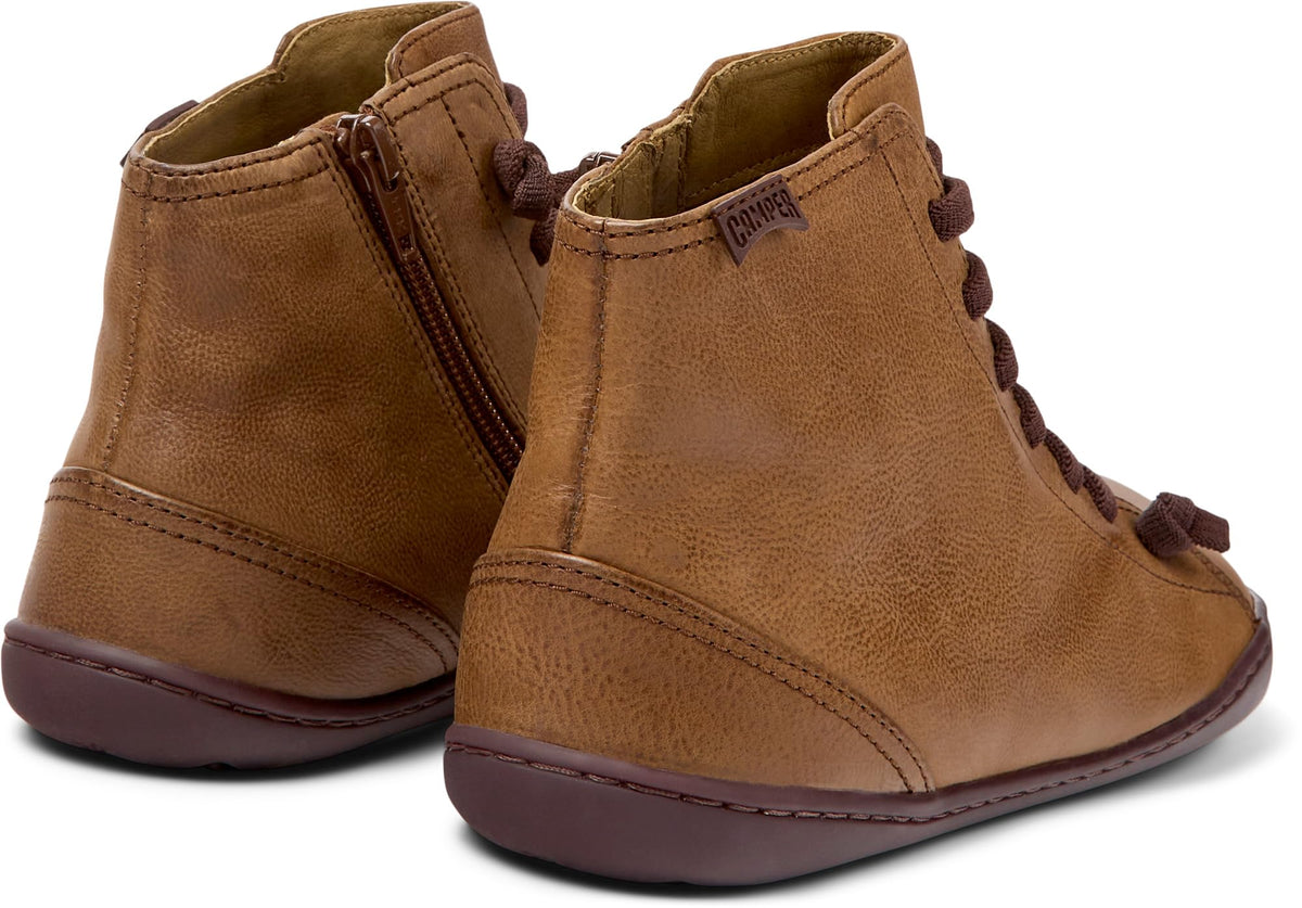 Camper Women's Modern Ankle Boot, Medium Brown 020, 9