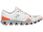 On Women's Cloud X 3 Sneakers, Ivory/Alloy, 11 Medium US
