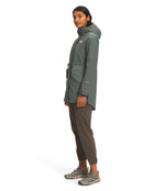 THE NORTH FACE Women's Metroview Trench, Agave Green, XS
