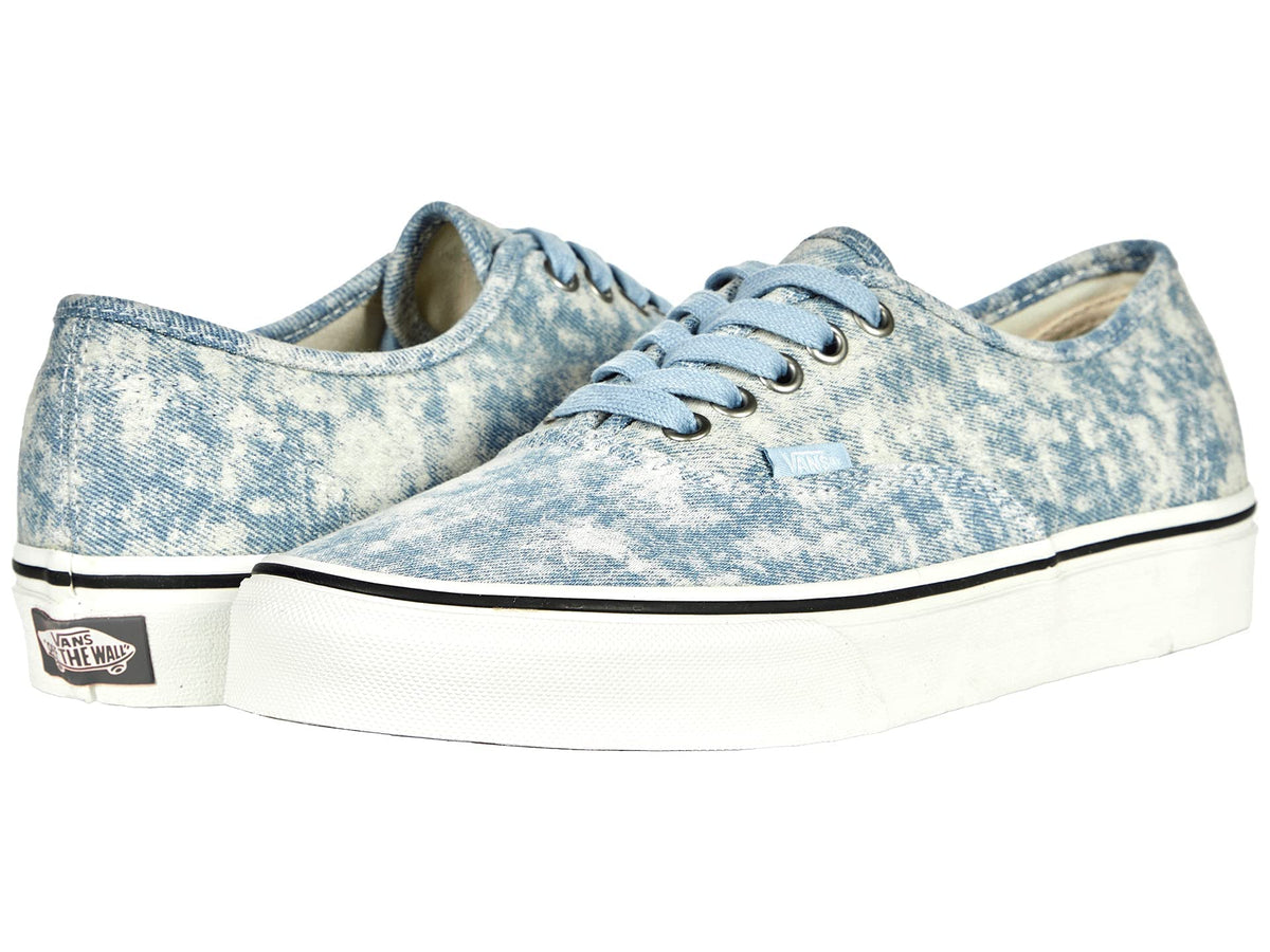 Vans Authentic™ (Denim Destroy) Winter Sky/Marshmallow Men's 7.5, Women's 9 Medium