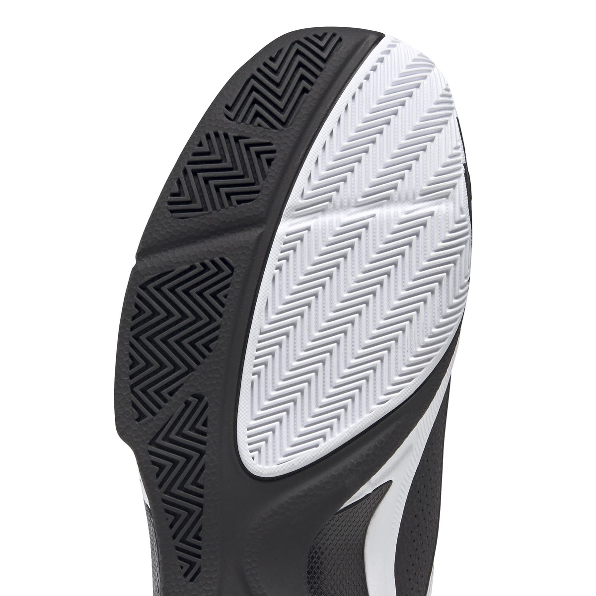 Reebok Men's Vision Mid Sneaker, White/Always Blue/Silver Metallic, 8.5