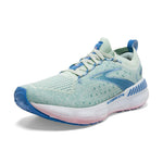 Brooks Women’s Glycerin StealthFit GTS 20 Supportive Running Shoe - Blue Glass/Marina/Open Air - 11 Medium