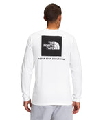 THE NORTH FACE Box NSE Long Sleeve Tee TNF White/TNF Black LG