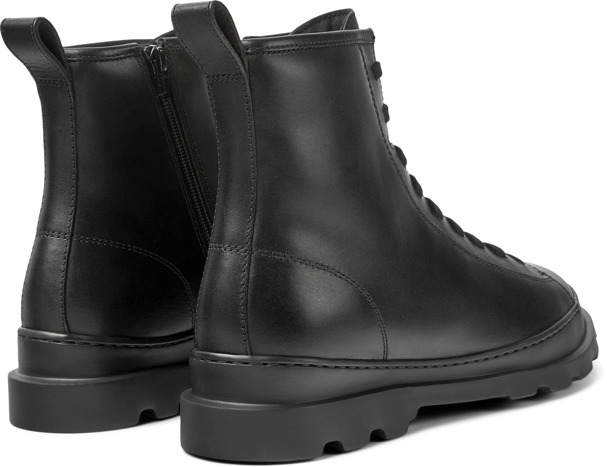 Camper Men's Medium Lace Boot Fashion, Black 004, 6.5