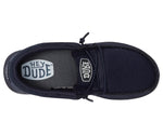Hey Dude Boy's Wally Funk Mono Slip-On Casual Shoes (Little Kid/Big Kid) Navy 2 Little Kid M