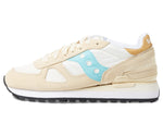 Saucony® Originals Shadow Original Summer Shoes for Women – Rubber Tread Pattern – TPU Heel – Lace-up Closure Tan/Turquoise 12 B - Medium
