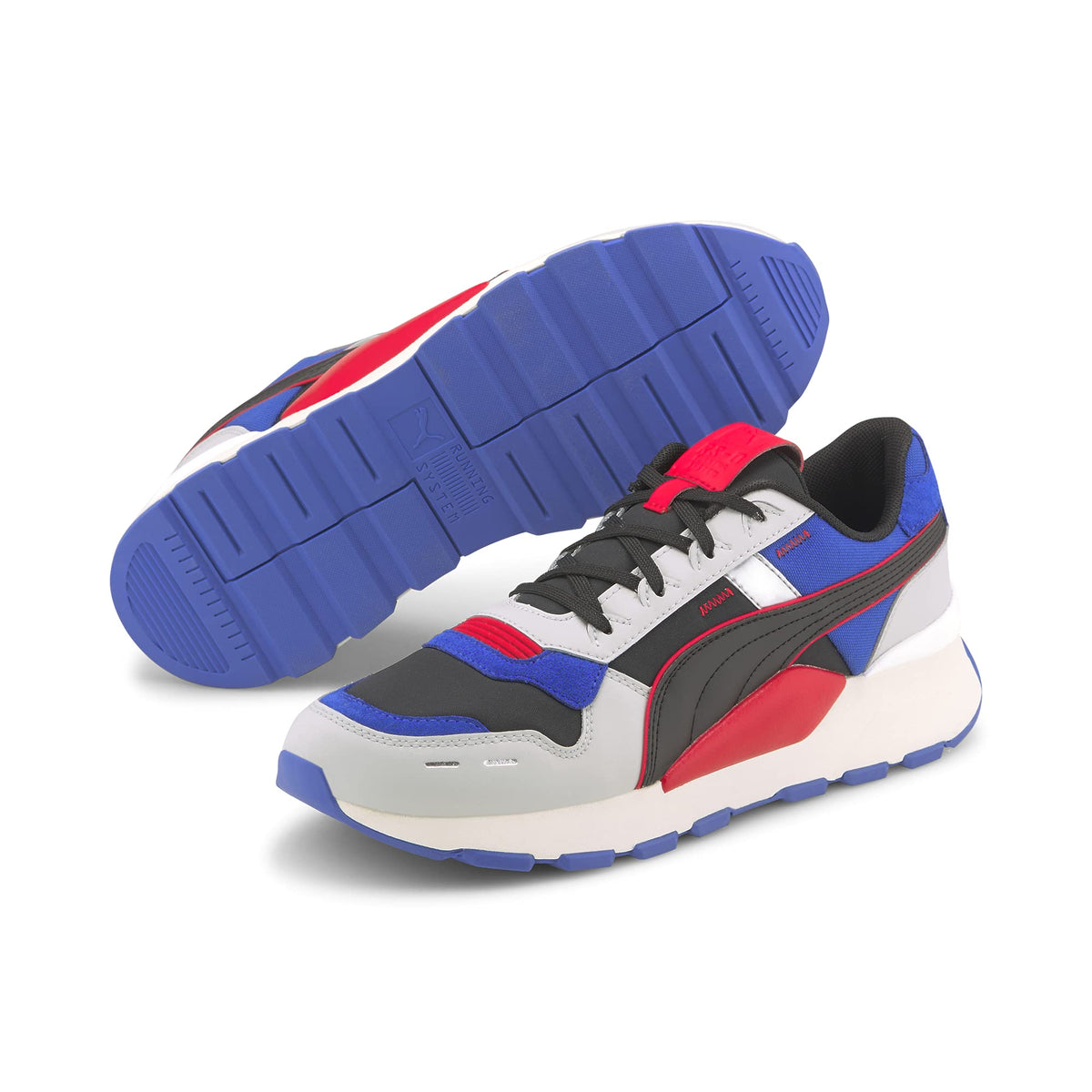 PUMA mens 2.0 Futura Sneaker, Gray Violet-lapis Blue, 8 Women 9.5 Men US