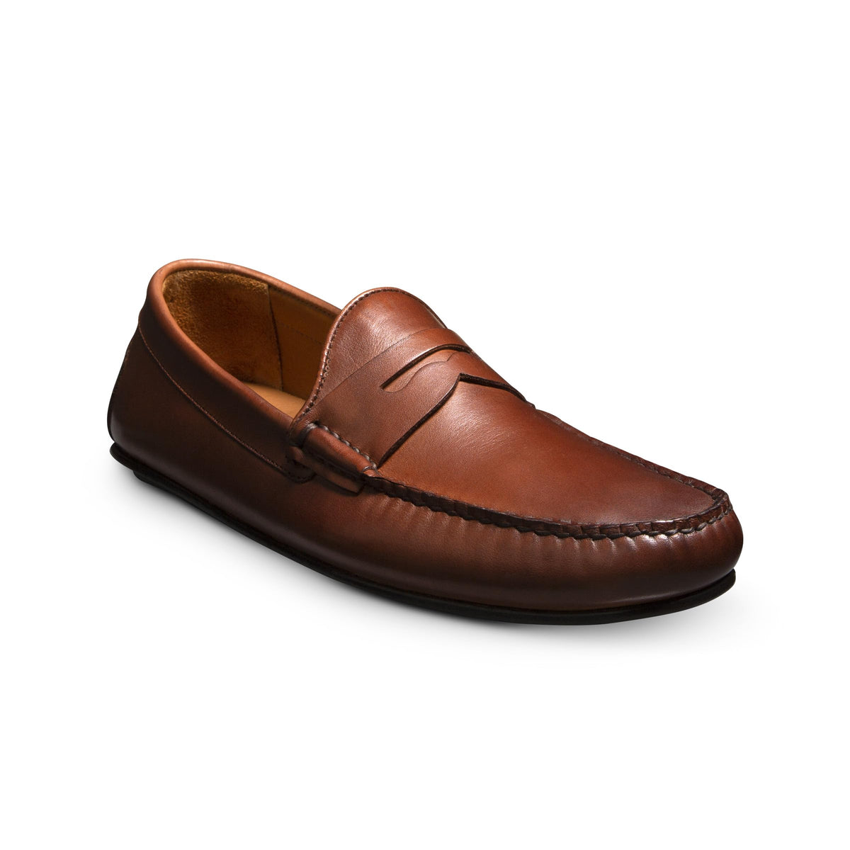 Allen Edmonds Mens Super Sport Penny Driving Style Loafer Chili 11 D