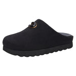 Coach Women's Hadley Felt Slipper 7 Black