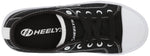 HEELYS Classic X2 (Little Kid/Big Kid/Adult) Black/White 3 Little Kid M