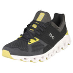 On Men's Cloudswift Sneakers, Magnet/Citron, Black, 12 Medium US