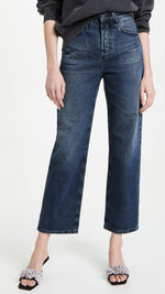 AG Adriano Goldschmied Women's Knoxx Baggy Boyfriend Jeans, 13 Years Academy, 27