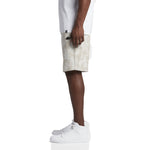 Jordan Men Fadeaway Short Grey Light Bone Size M US