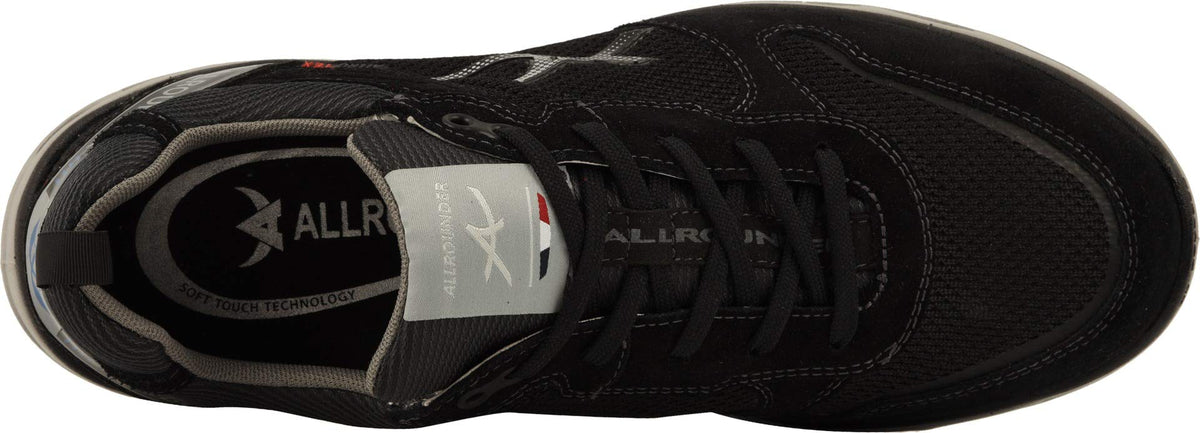 Mephisto Xander Tex Black Suede/R Mesh 44 (US Men's 10)