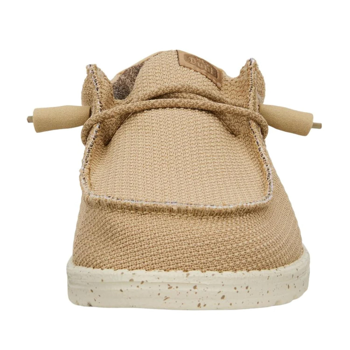 HEYDUDE Boy's Wally Youth Sport Mesh Tan Size 5 | Boy's Shoes | Boy's Slip-on Loafers | Comfortable & Light-Weight