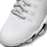 Nike Youth Vapor Edge Shark Football Cleats (6Y, White/Grey Fog/Black)