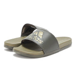 adidas Unisex Adilette Comfort Slide Sandal, Shadow Olive/Olive Strata/Olive Strata, 15 US Men