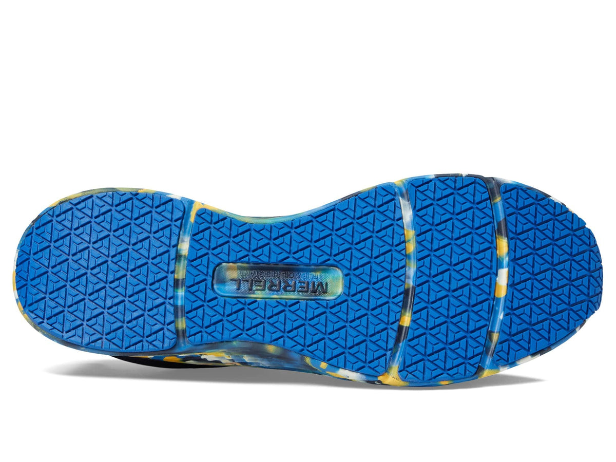 Merrell Moab Flight Carbon Fiber Work Shoe Men Blue