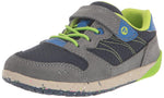 Merrell Kids' Bare Steps A83 Sneaker 7 Little Kid Navy/Green