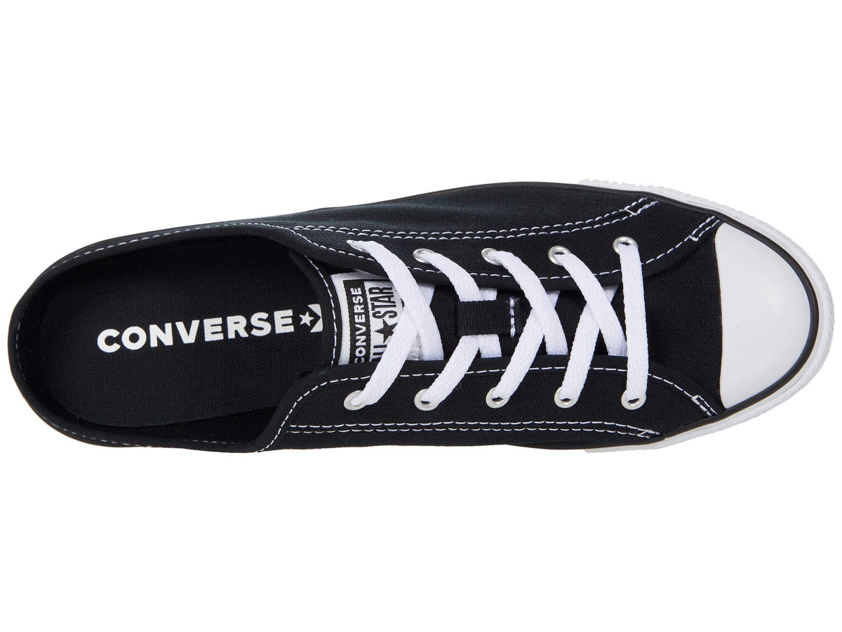 Converse Chuck Taylor All Star Dainty Mule Slip-On Black/Black/White 1 5 B (M)