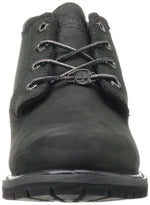 Timberland® Nellie Chukka Boots for Women – Full Grain Leather Upper – Removable Footbed – Rubber Outsole Black Nubuck 8.5 B - Medium