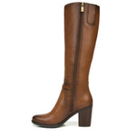 Naturalizer Womens Kalina Knee High Tall Boots Cider Spice Brown Leather 8.5 W