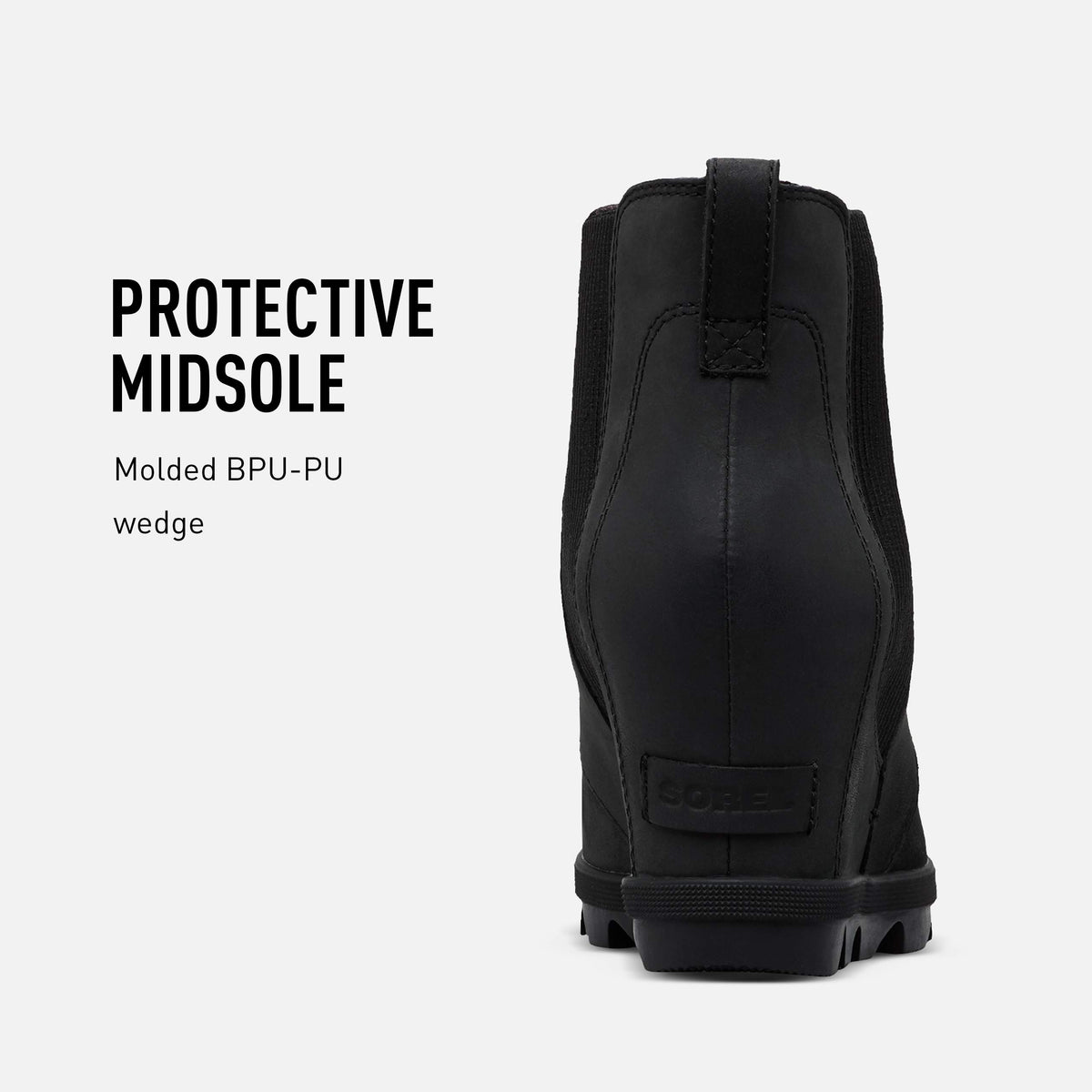 Sorel Joan of Arctic™ Wedge II Chelsea Black 7