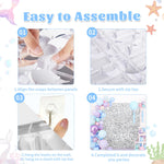 Square Sequin Wall Panels Shimmer Wall Birthday Party Backdrop Decorations Background 3ftx4ft