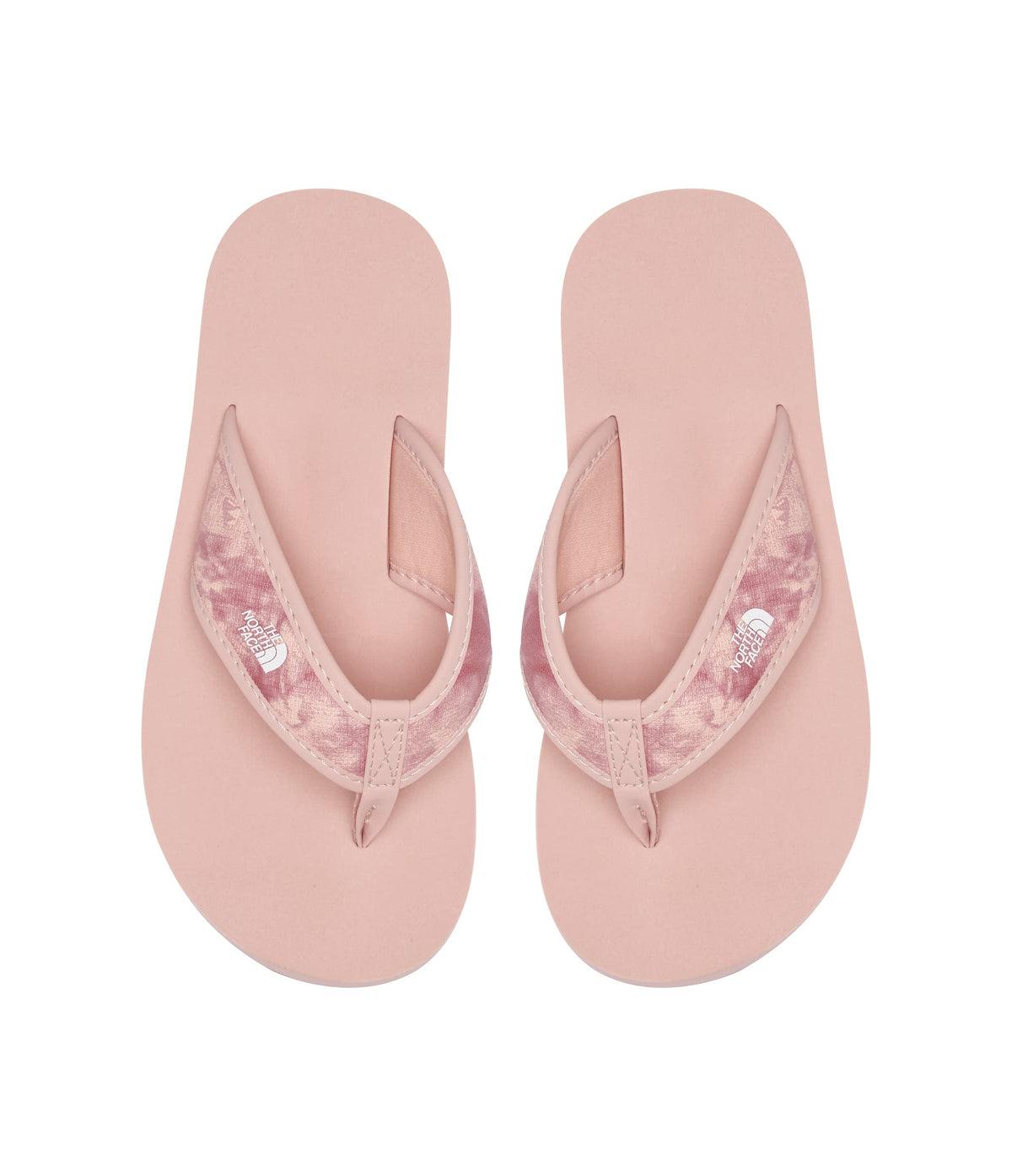 THE NORTH FACE Base Camp Flip-Flop (Toddler/Little Kid/Big Kid) Evening Sand Pink/Slate Rose Dye Texture Small Print 11 Little Kid M