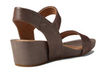Sofft Women's Vaya Wedge Sandal 8.5 Taupe Metallic